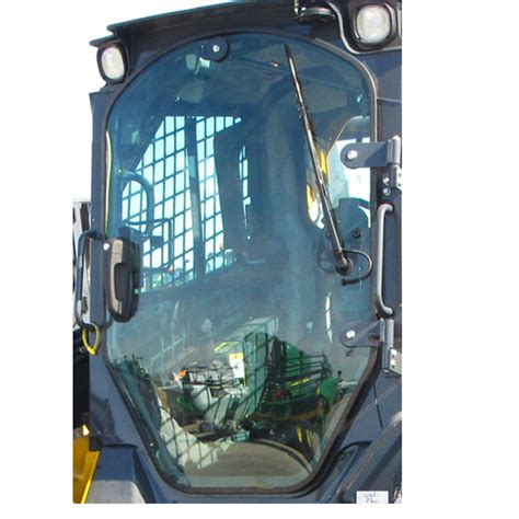 lexan skid steer door john deere|john deere 333g forestry door.